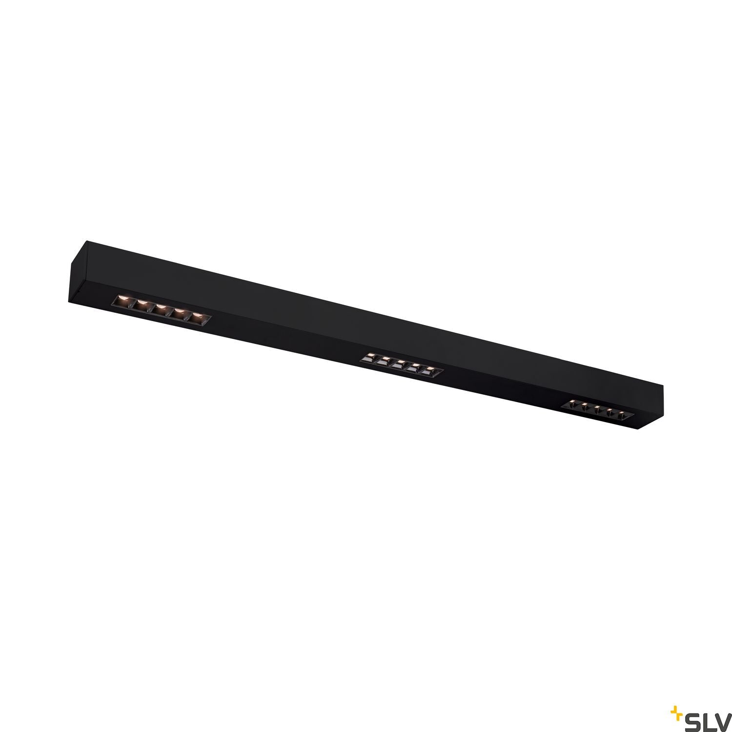 SLV Q-LINE CL, LED Indoor surface-mounted ceiling light, 1m, BAP, black, 3000K 1000686