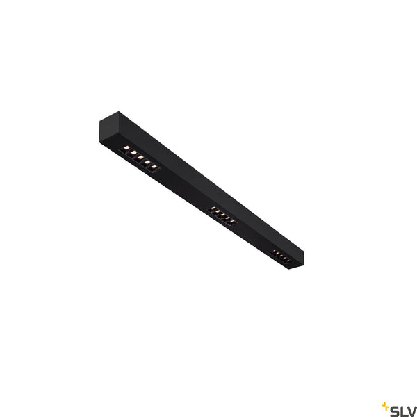 SLV Q-LINE CL, LED Indoor surface-mounted ceiling light, 1m, BAP, black, 3000K 1000686