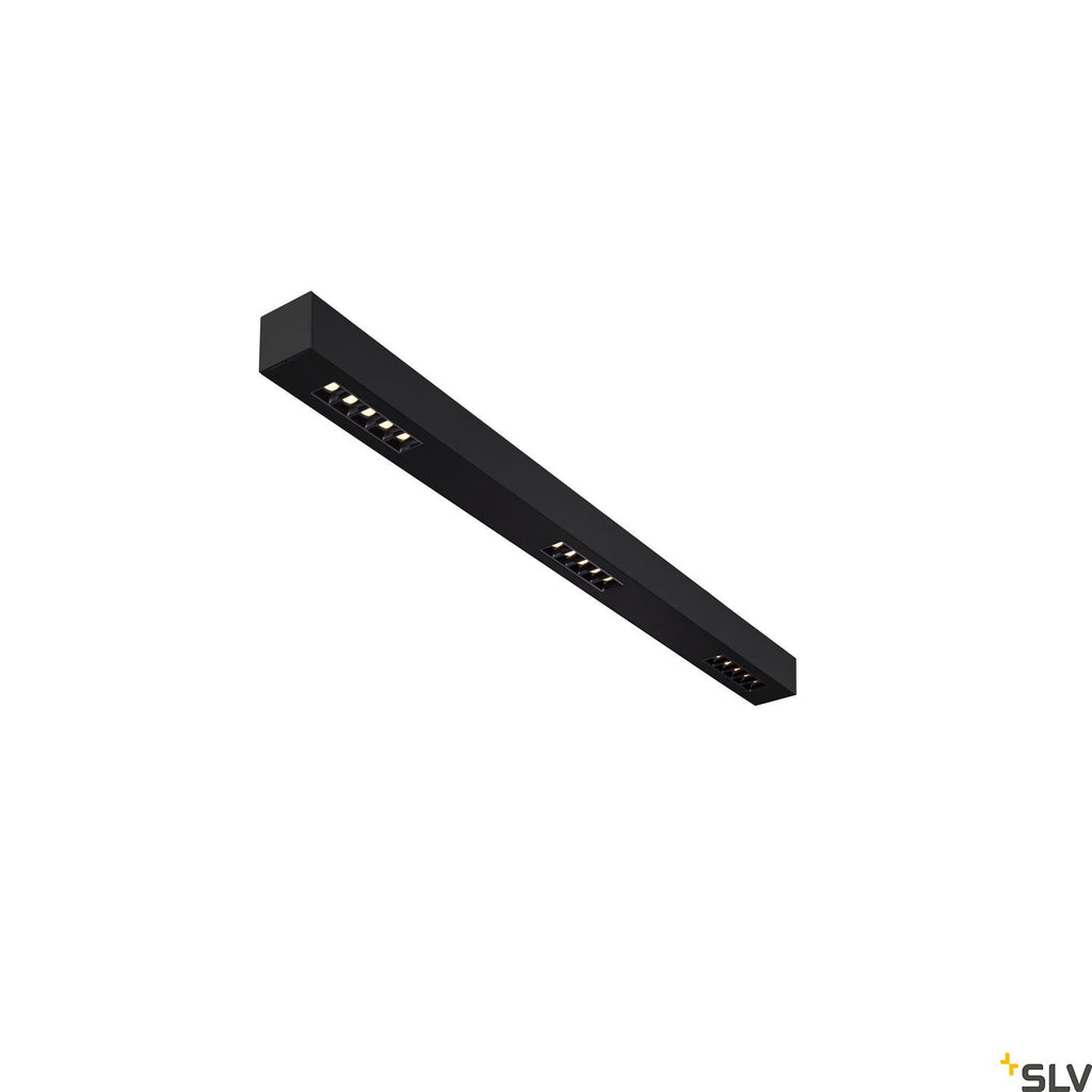 SLV Q-LINE CL, LED Indoor surface-mounted ceiling light, 1m, BAP, black, 4000K 1000689
