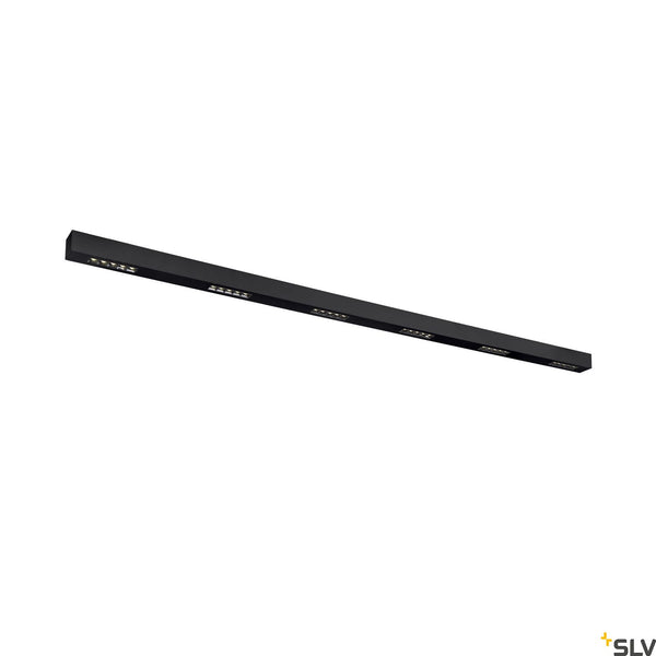 SLV Q-LINE CL, LED Indoor surface-mounted ceiling light, 2m, BAP, black, 4000K 1000695