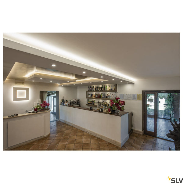 SLV PIKA QPAR51, Recessed ceiling luminaire, adjustable, chrome, max. 50W 1000719