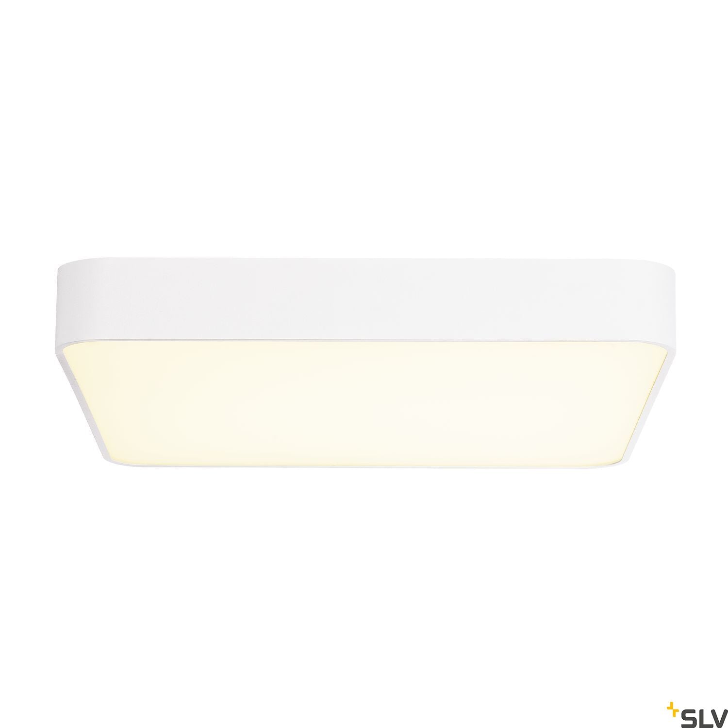SLV MEDO 60 SQUARE LED, Ceiling luminaire, white, 1-10V, 3000K 1000726