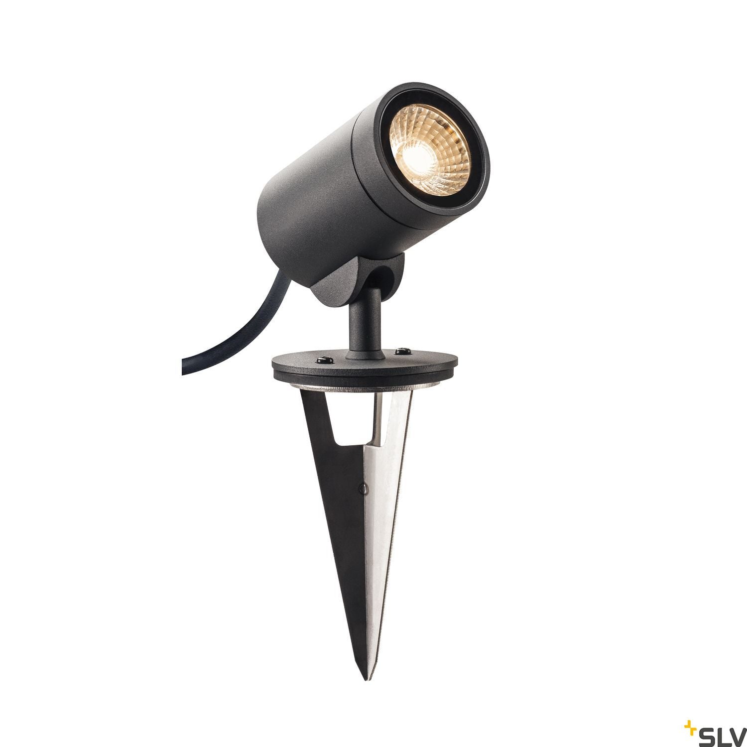 SLV HELIA LED SPOT, Outdoor Spot, 3000K, 35°, anthracite, IP55 1000735