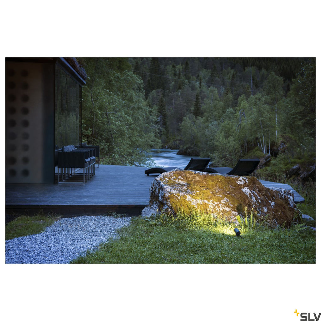 SLV HELIA LED SPOT, Outdoor Spot, 3000K, 35°, anthracite, IP55 1000735