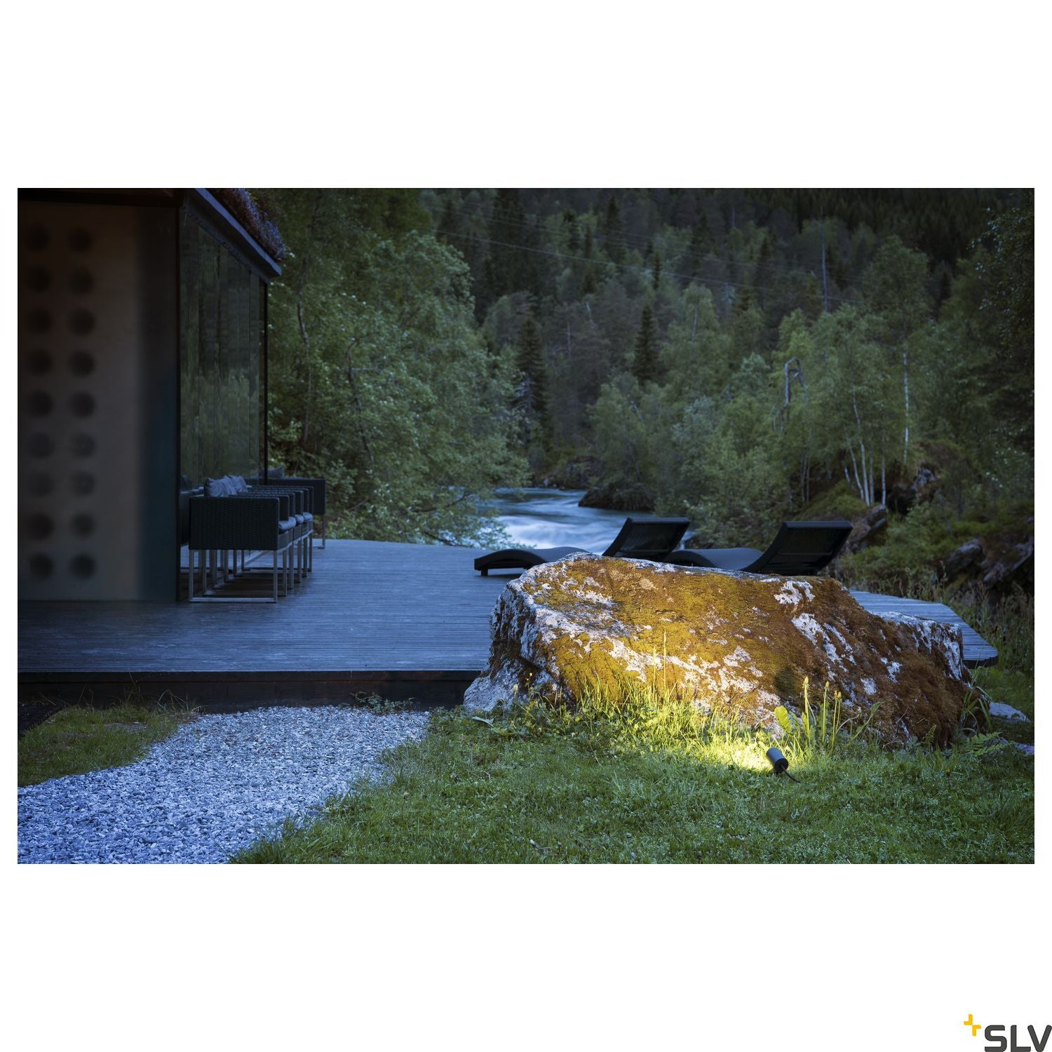 SLV HELIA LED SPOT, Outdoor Spot, 3000K, 35°, anthracite, IP55 1000735