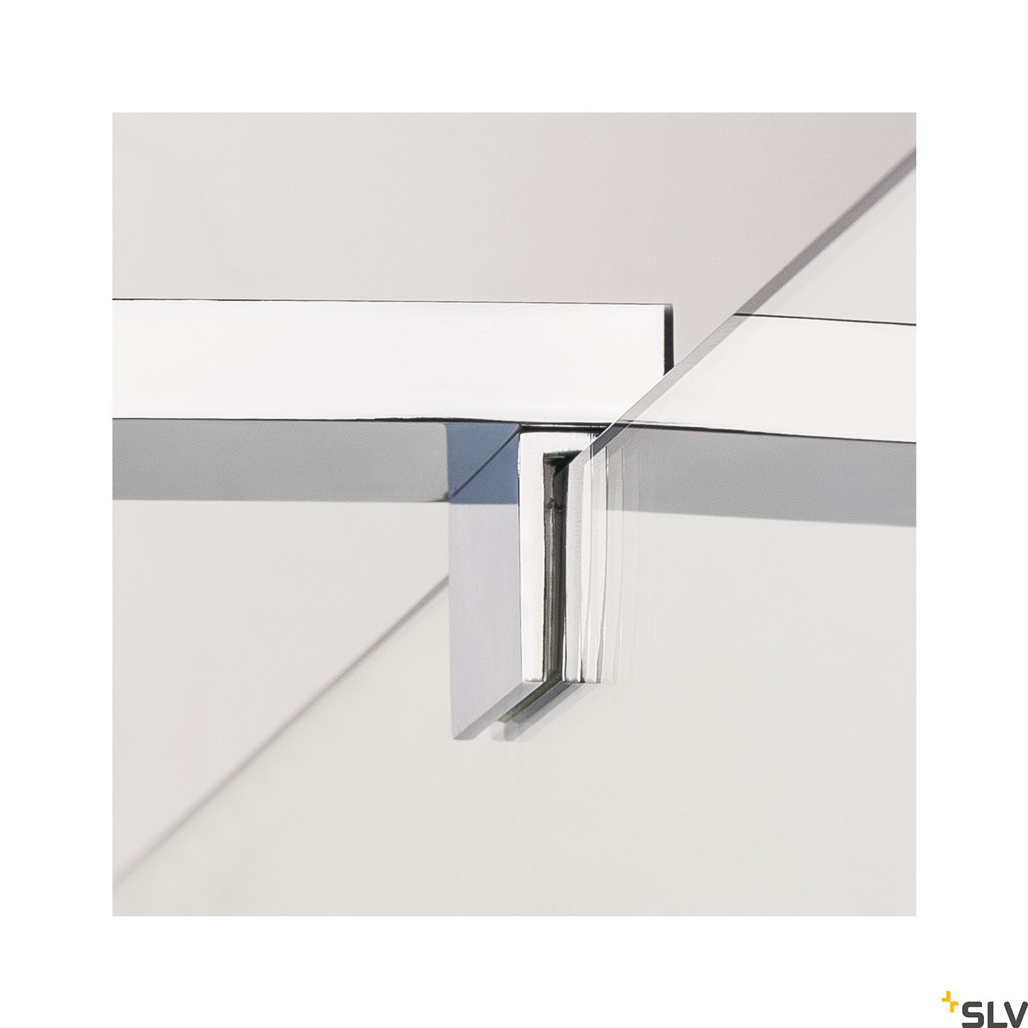 SLV DORISA LED Mirror light, short, chrome,  4000K, IP44 1000777