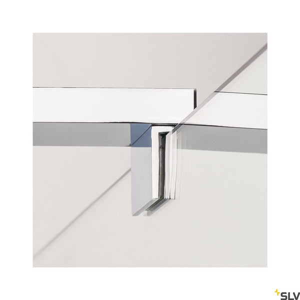 SLV DORISA LED Mirror light, short, chrome,  4000K, IP44 1000777