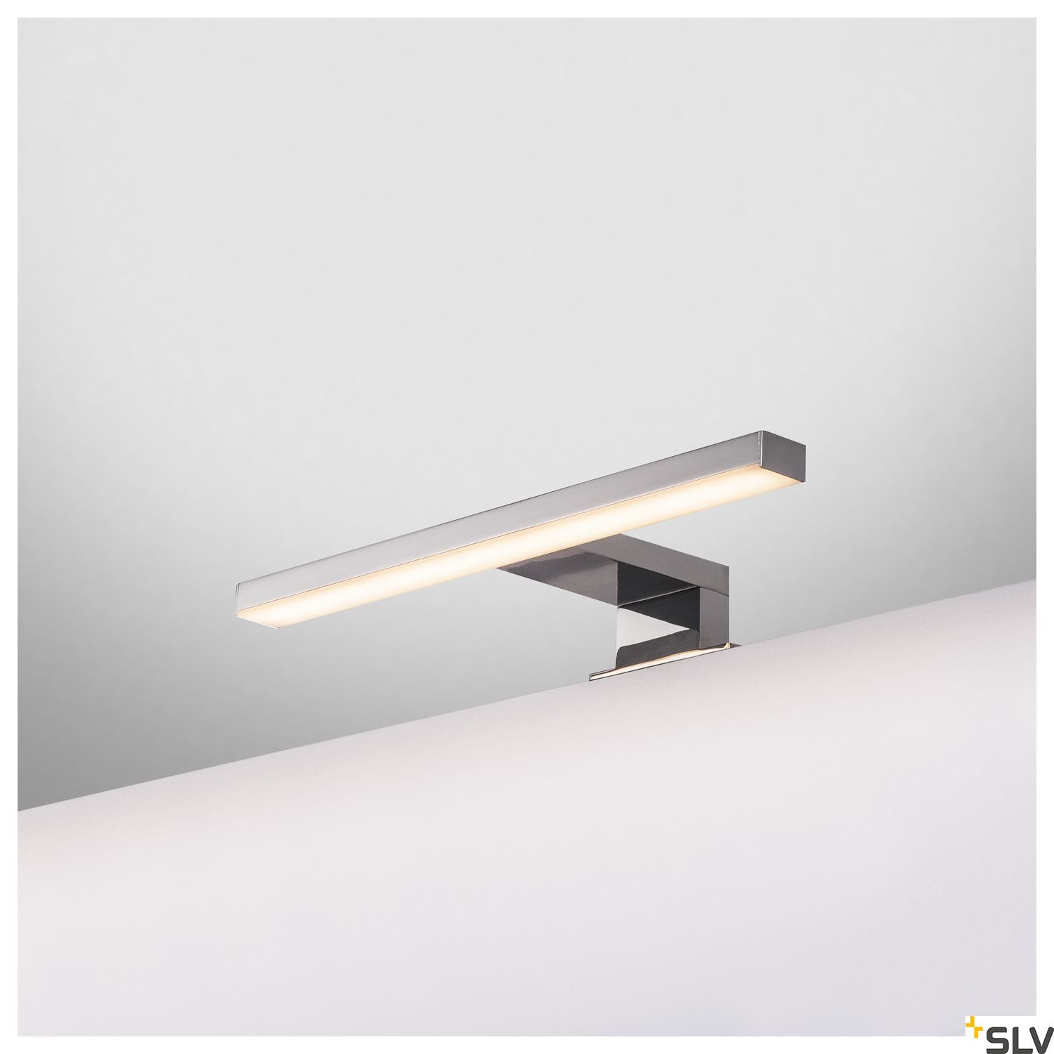 SLV DORISA LED Mirror light, short, chrome,  4000K, IP44 1000777