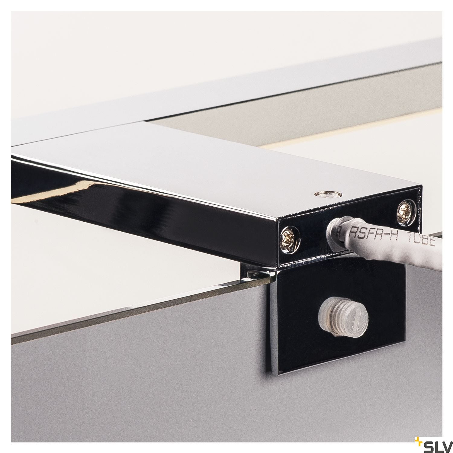 SLV DORISA LED Mirror light, long, chrome,  4000K, IP44 1000780