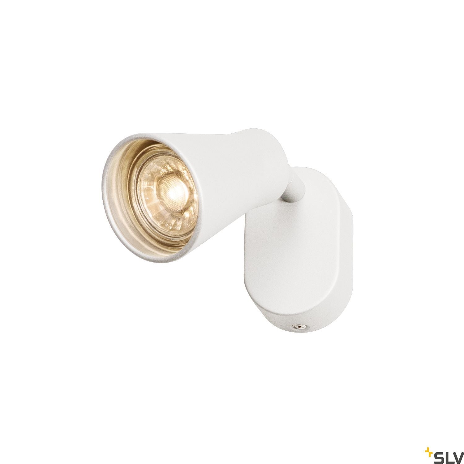 SLV AVO CW Single, Indoor surface-mounted wall and ceiling light, QPAR51, white, max. 50W 1000887