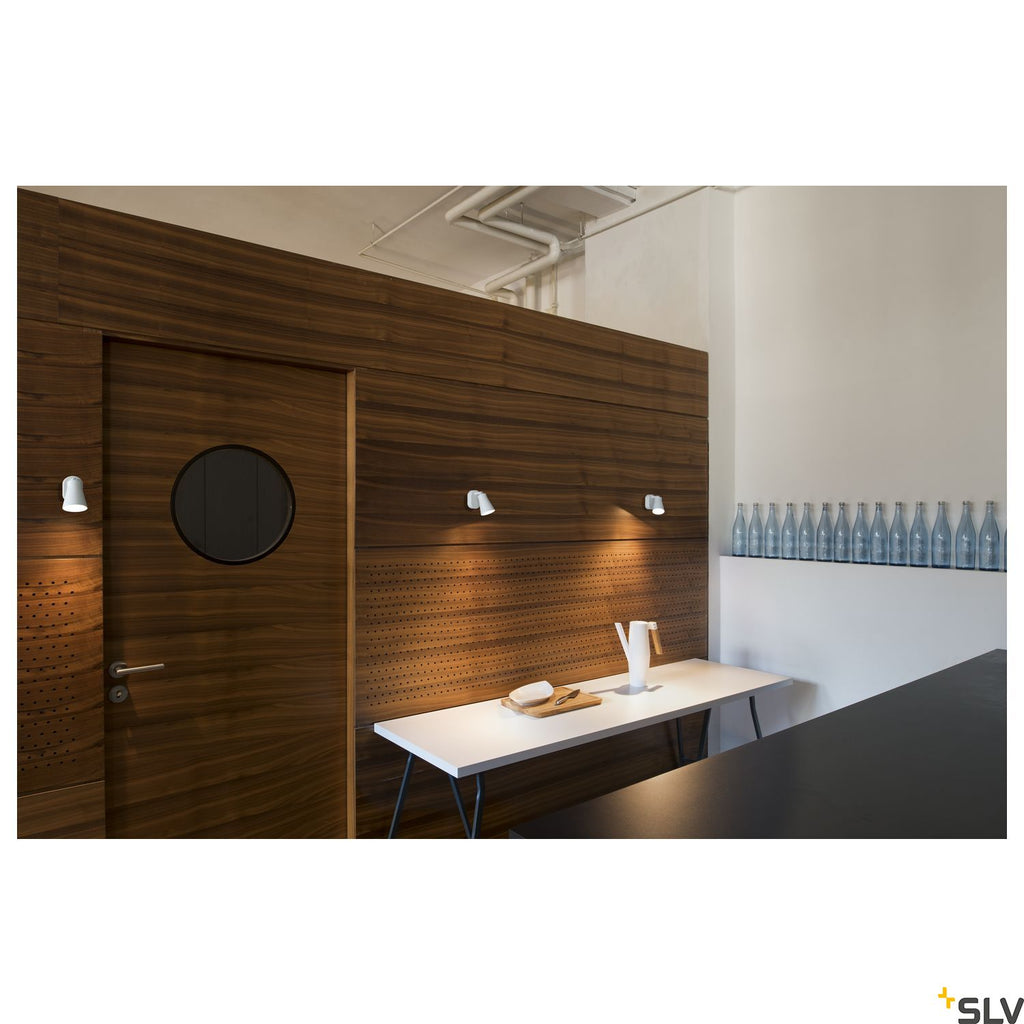 SLV AVO CW Single, Indoor surface-mounted wall and ceiling light, QPAR51, white, max. 50W 1000887