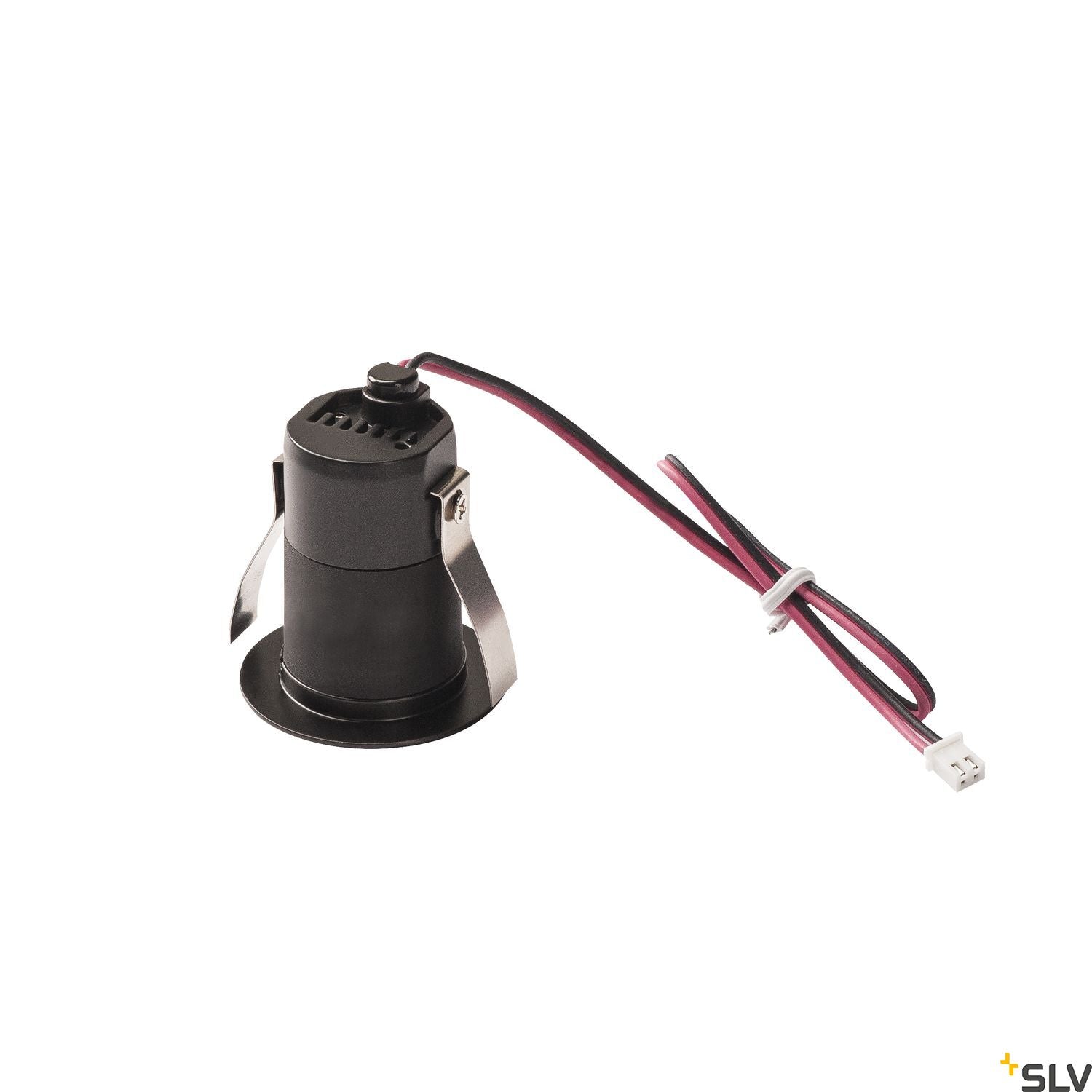 SLV TRITON MINI LED Recessed ceiling luminaire, black, 3000K, 12° 1000915