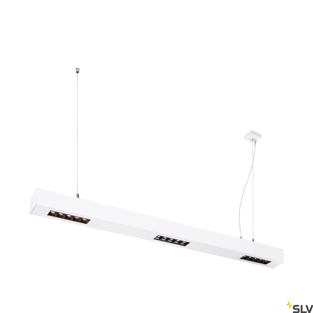 SLV Q-LINE PD, LED indoor pendant, 1m, BAP, white, 3000K 1000926