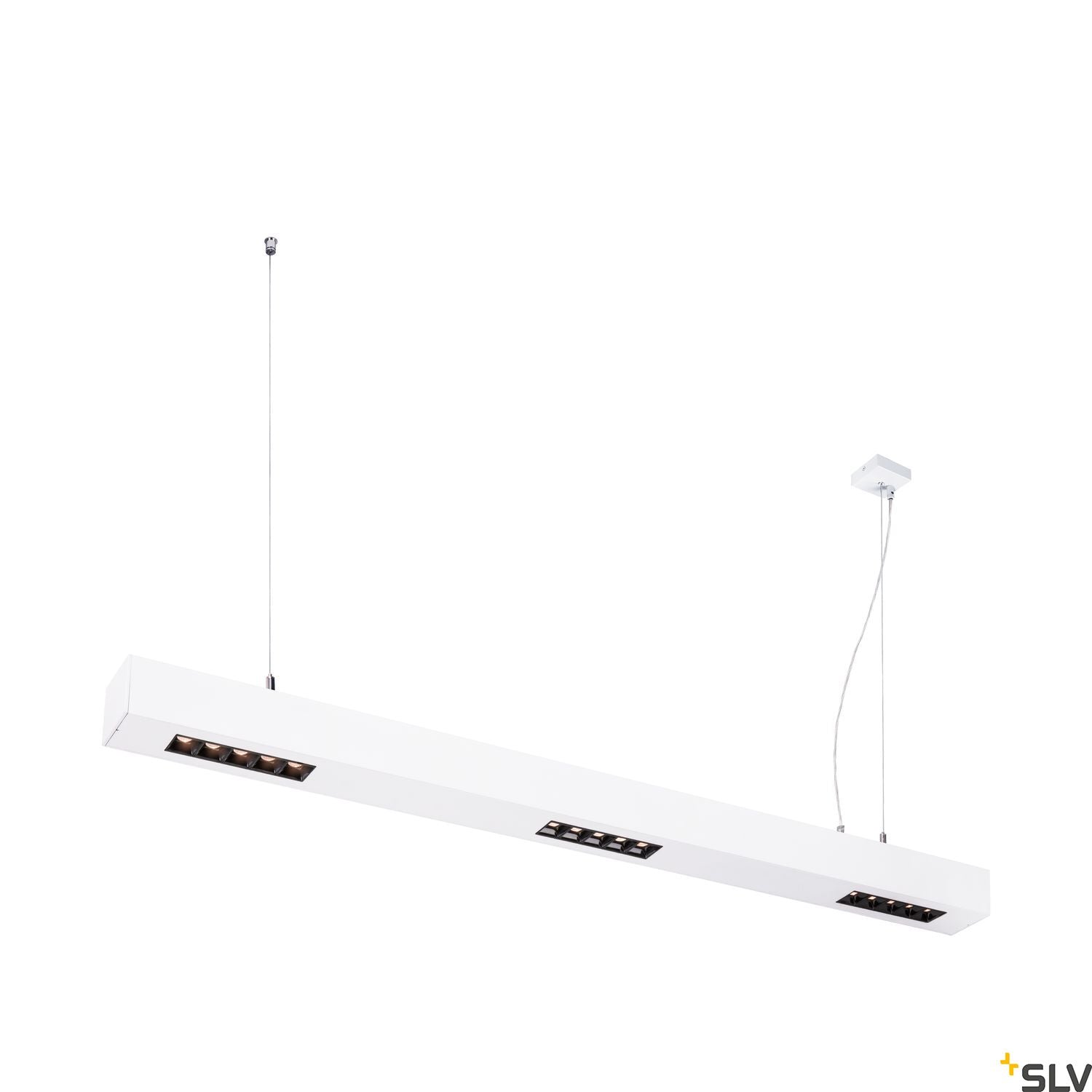SLV Q-LINE PD, LED indoor pendant, 1m, BAP, white, 3000K 1000926