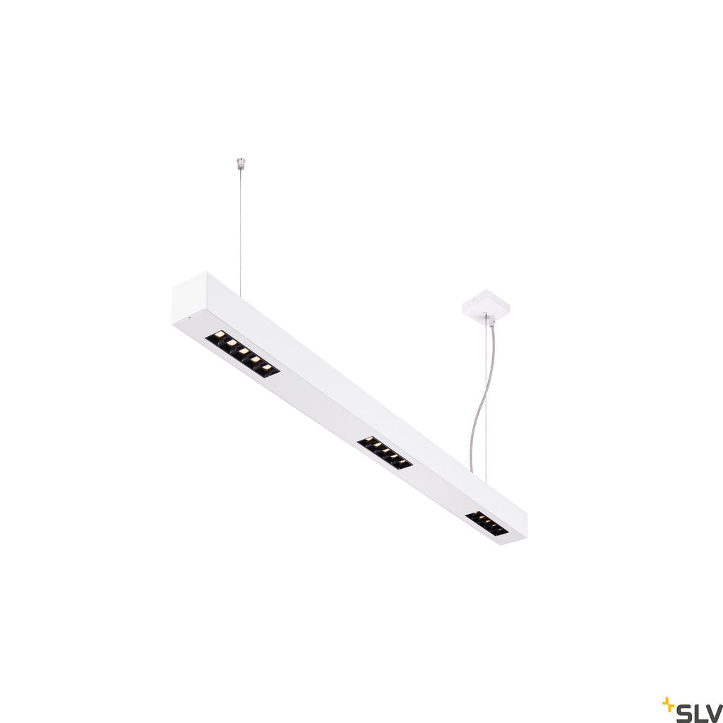 SLV Q-LINE PD, LED indoor pendant, 1m, BAP, white, 3000K 1000926