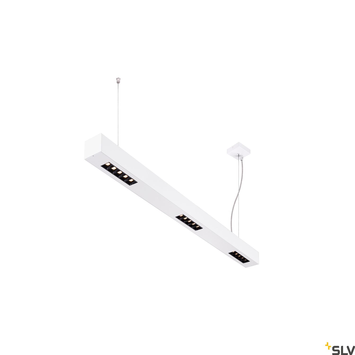 SLV Q-LINE PD, LED indoor pendant, 1m, BAP, white, 3000K 1000926