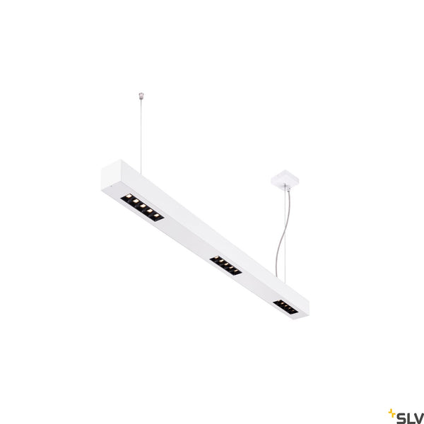 SLV Q-LINE PD, LED indoor pendant, 1m, BAP, white, 3000K 1000926