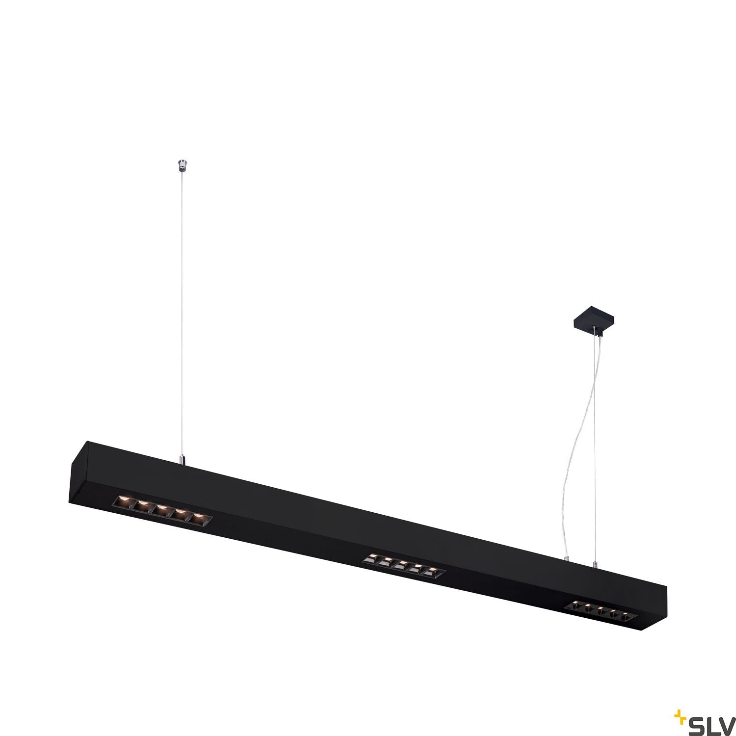 SLV Q-LINE PD, LED Indoor pendant light, 1m, BAP, black, 3000K 1000927
