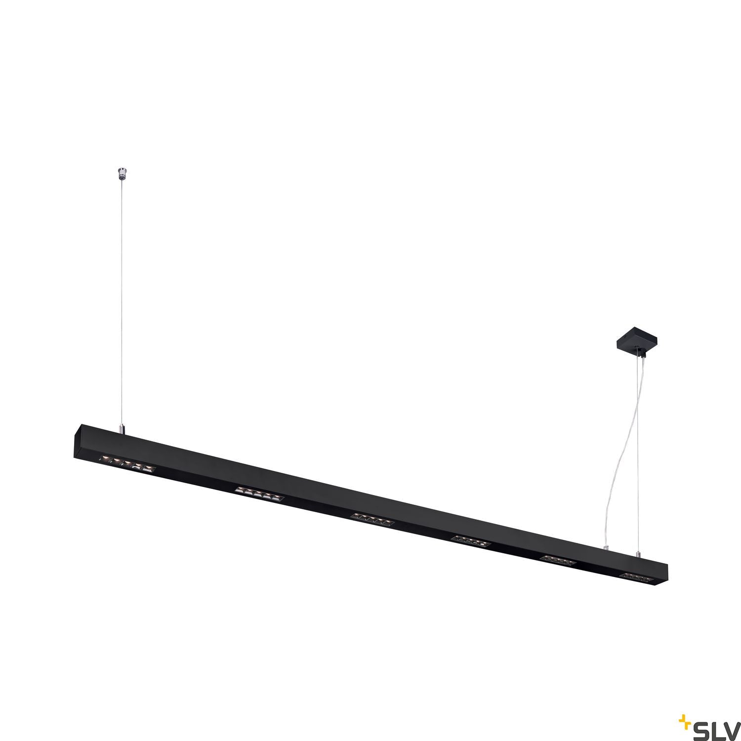 SLV Q-LINE PD, LED Indoor pendant light, 2m, BAP, black, 4000K 1000930