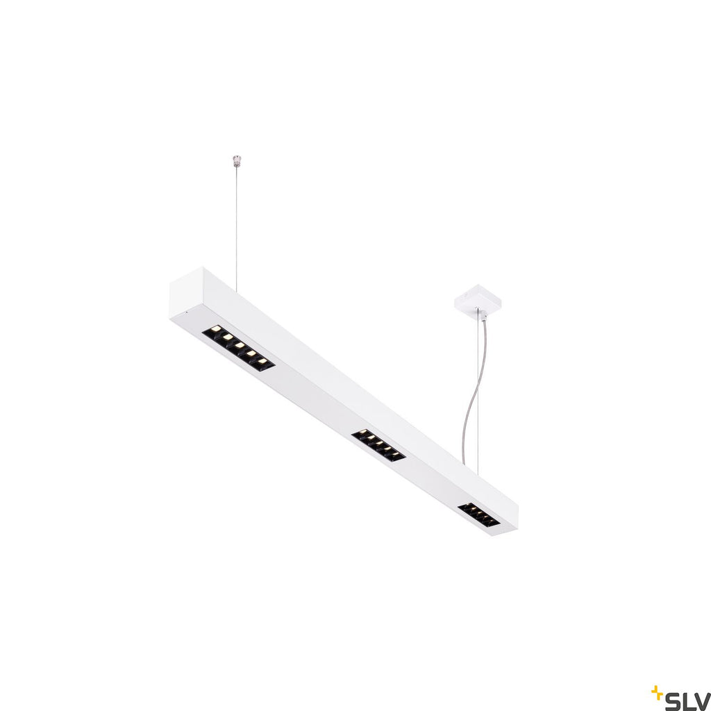 SLV Q-LINE PD, LED indoor pendant, 1m, BAP, white, 3000K 1000932