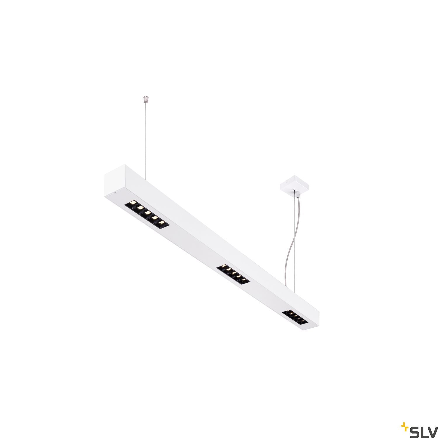 SLV Q-LINE PD, LED indoor pendant, 1m, BAP, white, 3000K 1000932