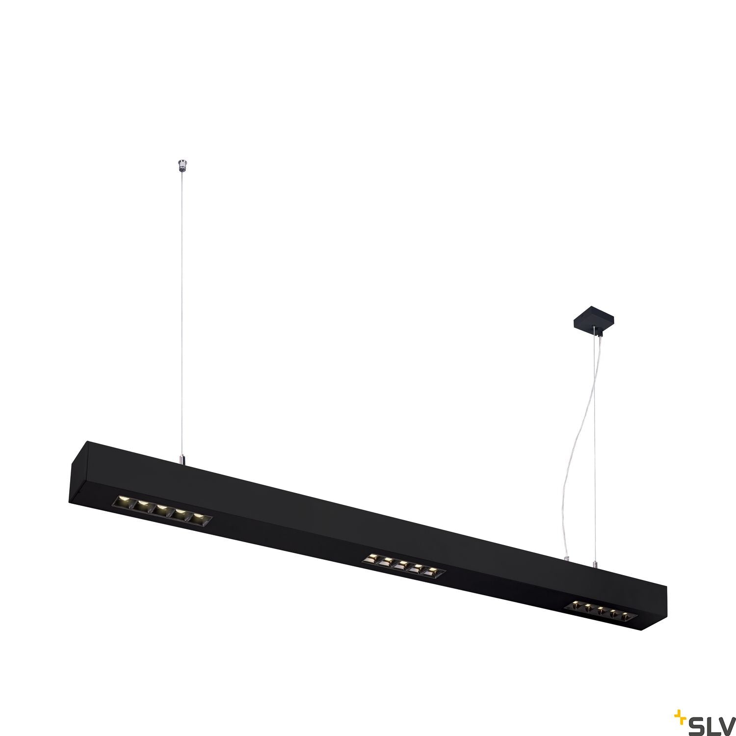 SLV Q-LINE PD, LED Indoor pendant light, 1m, BAP, black, 3000K 1000933