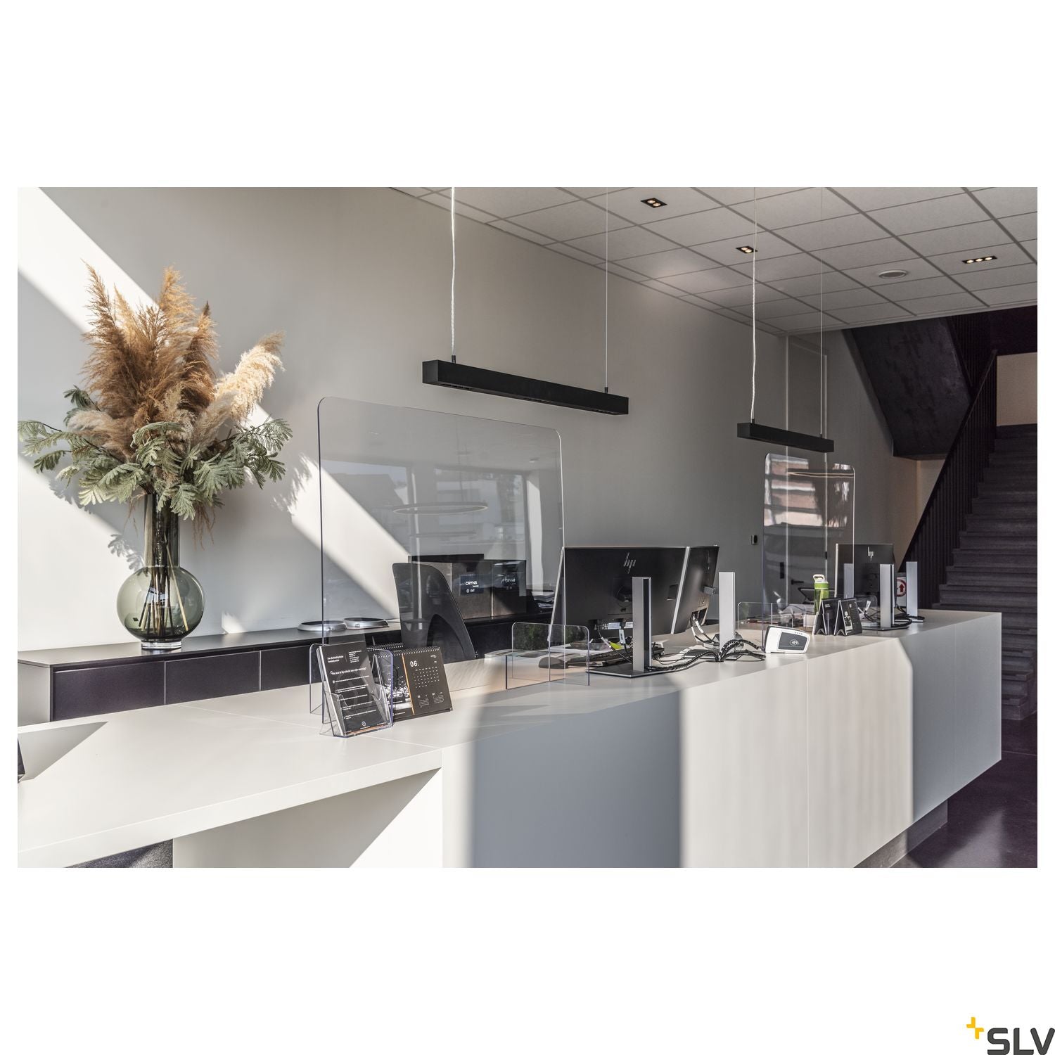 SLV Q-LINE PD, LED Indoor pendant light, 1m, BAP, black, 3000K 1000933