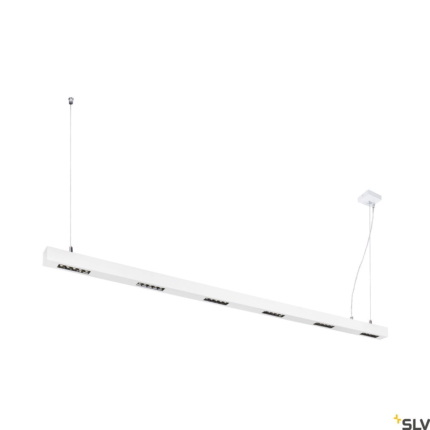 SLV Q-LINE PD, LED indoor pendant, 2m, BAP, white, 4000K 1000935