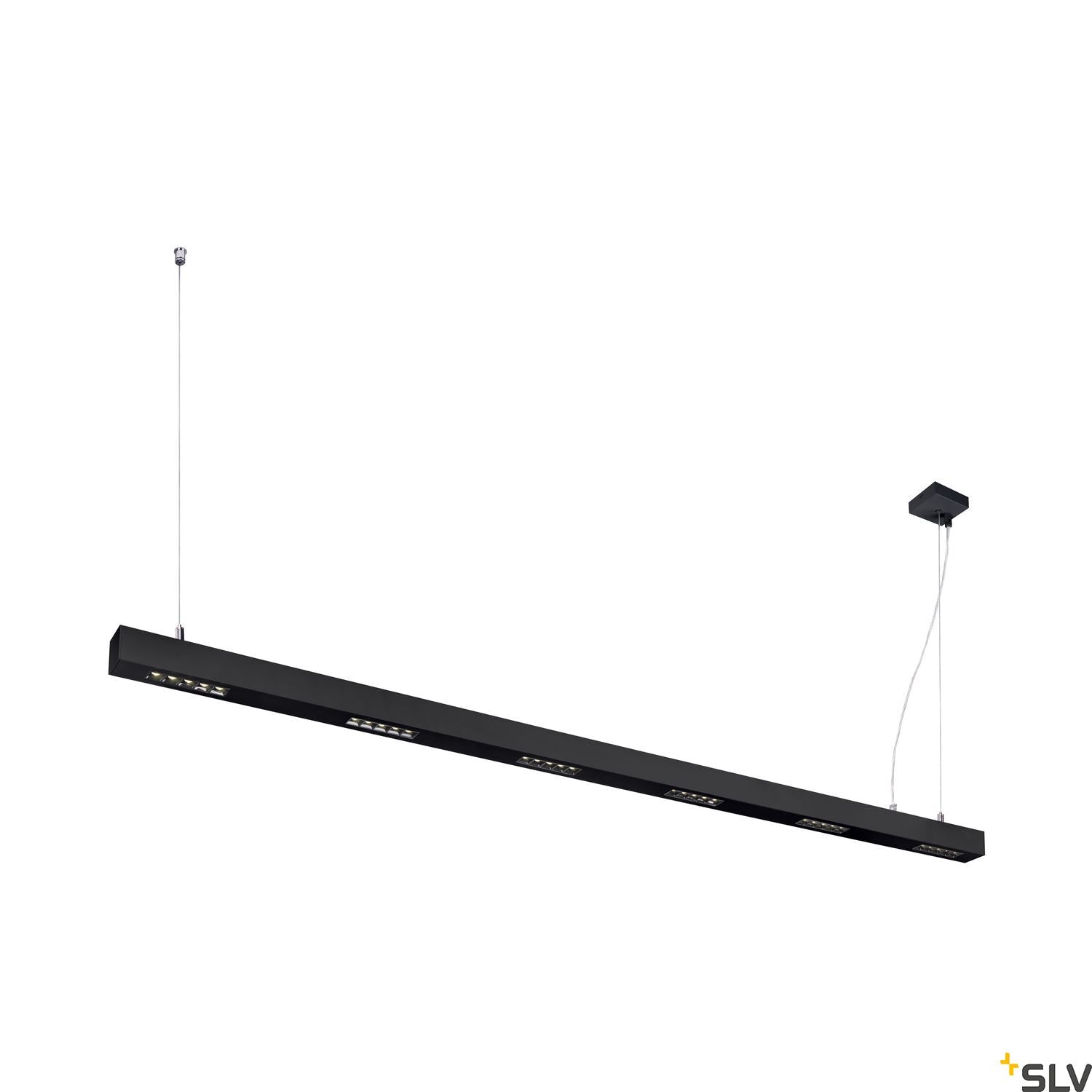 SLV Q-LINE PD, LED Indoor pendant light, 2m, BAP, black, 4000K 1000936