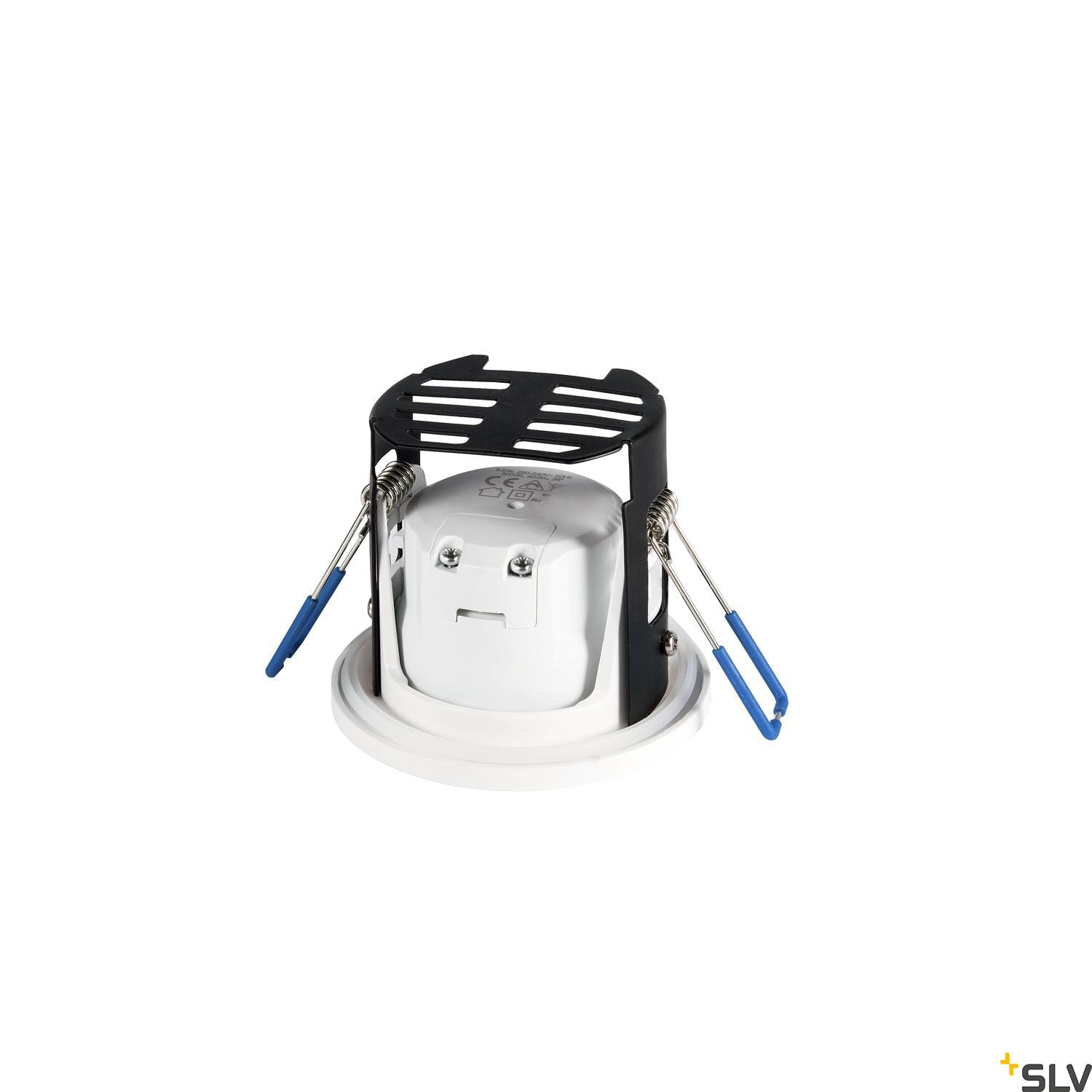 SLV KAMUELA ECO LED Fire-rated Recessed ceiling luminaire, white, 3000K, 38°, dimmable, IP65 1001016
