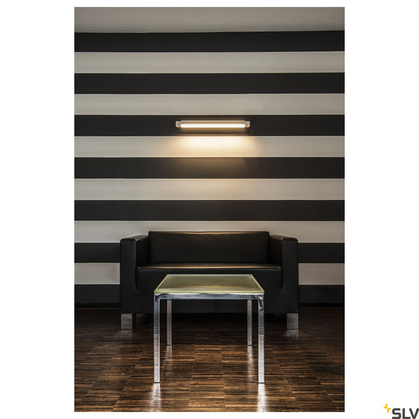 SLV LONG GRILL LED Wall and Ceiling luminaire, white, 3000K 1001019