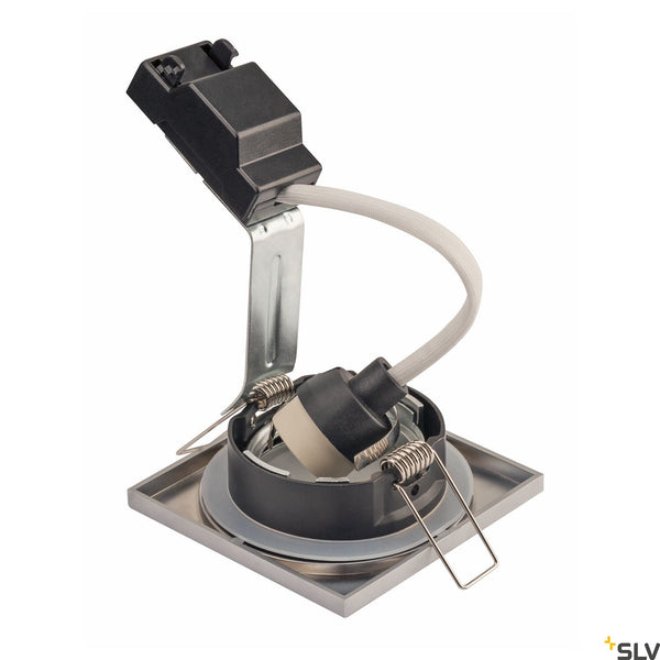 SLV DOLIX OUT QPAR51, square, matt chrome 1001172
