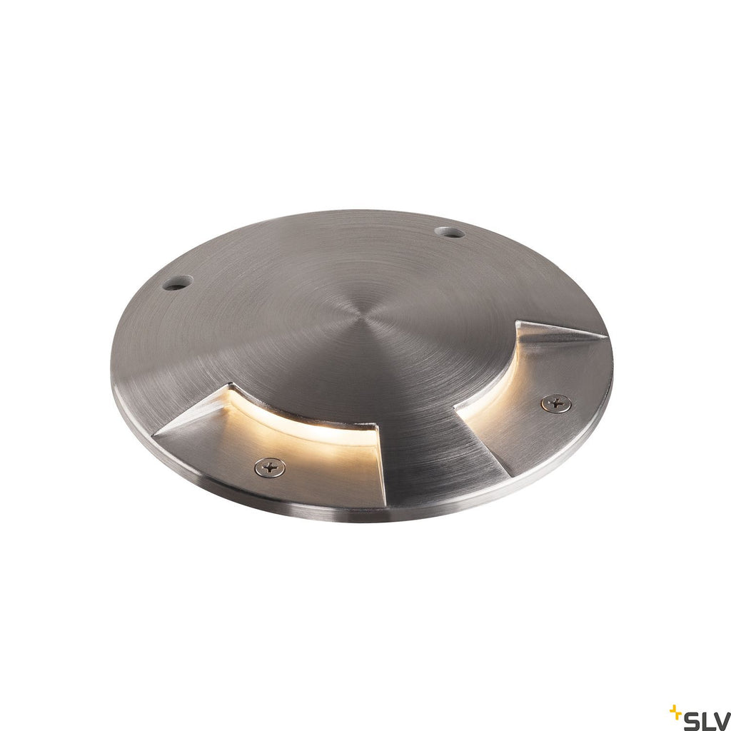 SLV BIG PLOT cover, 2 outlets, stainless steel 316 1001254