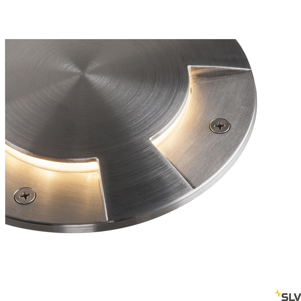 SLV BIG PLOT cover, 2 outlets, stainless steel 316 1001254