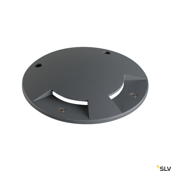 SLV BIG PLOT cover, 2 outlets, anthracite 1001262