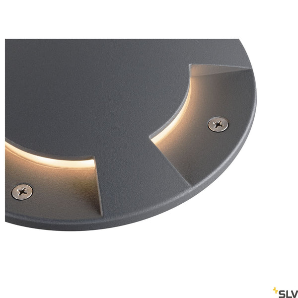 SLV BIG PLOT cover, 2 outlets, anthracite 1001262
