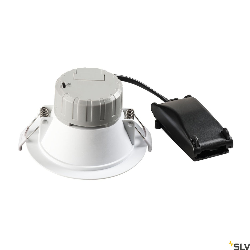 SLV AKALO 83, DL, indoor recessed ceiling light, 3000K 4200K 5700K adjustable, white 1001264