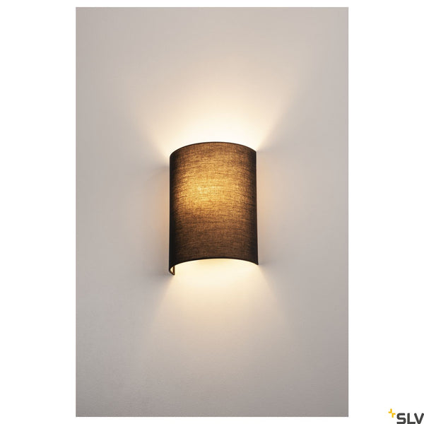 SLV FENDA Basis, WL, Indoor surface-mounted wall light, E27, max. 40W, white 1001272