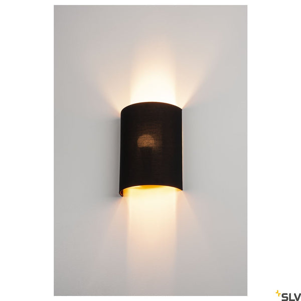 SLV FENDA Basis, WL, Indoor surface-mounted wall light, E27, max. 40W, white 1001272