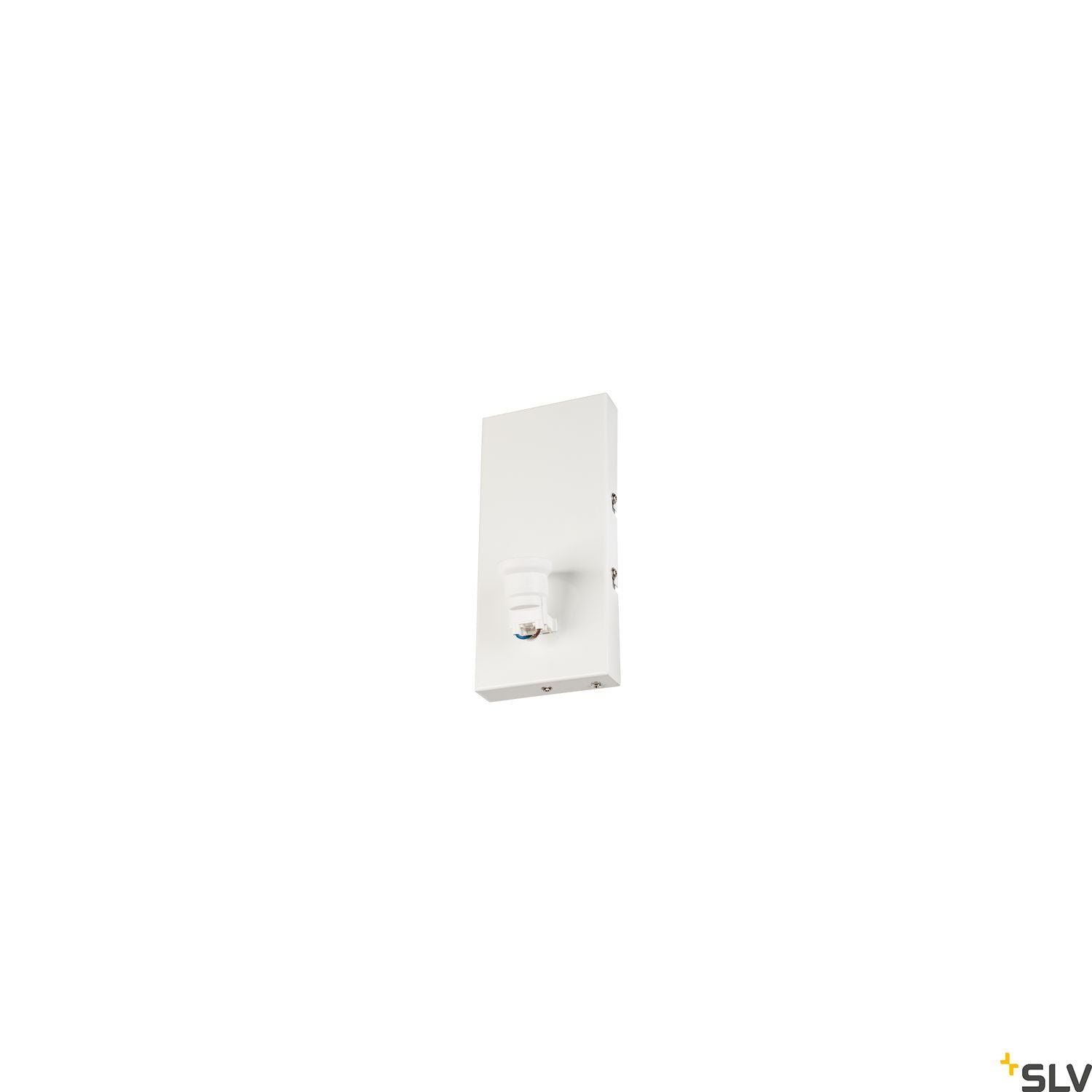 SLV FENDA Basis, WL, Indoor surface-mounted wall light, E27, max. 40W, white 1001272