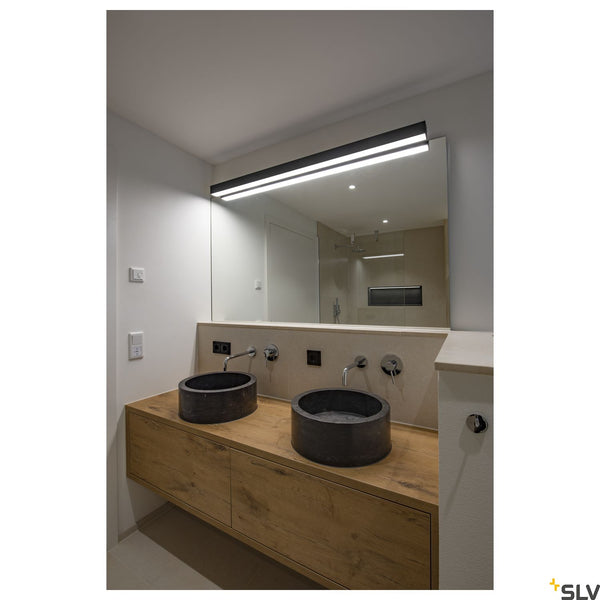 SLV SIGHT LED, wall and ceiling light, 1200mm, black 1001286