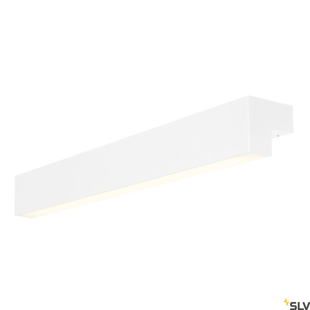 SLV L-LINE 60 LED, wall and ceiling light, IP44, 3000K, 700lm, white 1001299