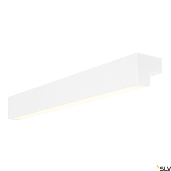 SLV L-LINE 60 LED, wall and ceiling light, IP44, 3000K, 700lm, white 1001299