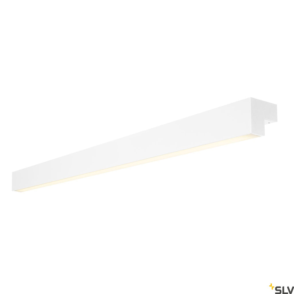 SLV L-LINE 120 LED, wall and ceiling light, IP44, 3000K, 3000lm, white 1001303