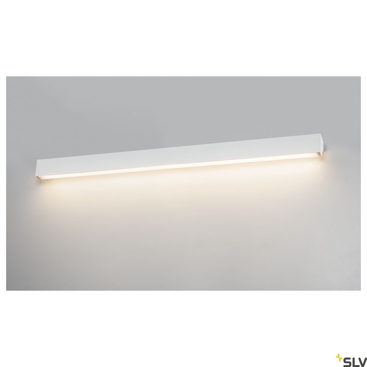 SLV L-LINE 120 LED, wall and ceiling light, IP44, 3000K, 3000lm, white 1001303