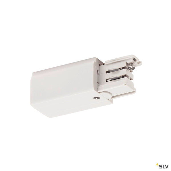 SLV S-TRACK feed-in, right earth, PHASE, white 1001378