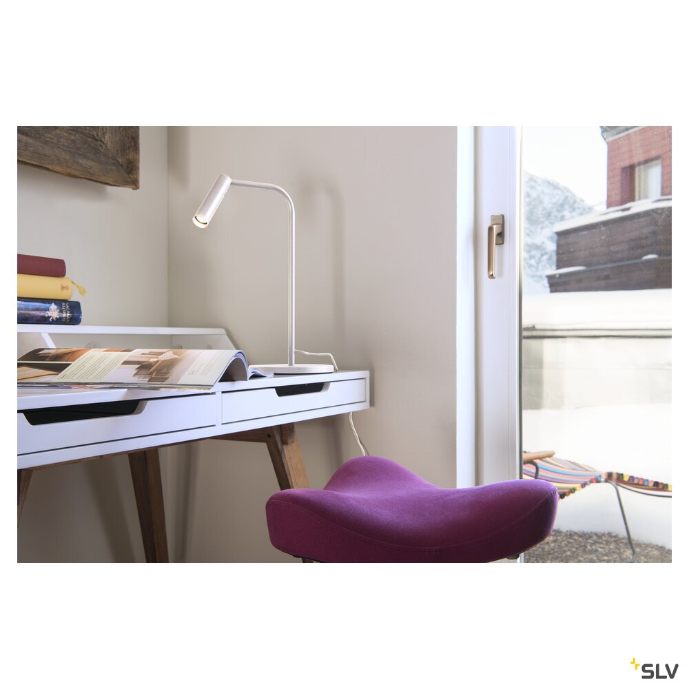 SLV KARPO TL, LED Indoor table lamp, white, 3000 K 1001460