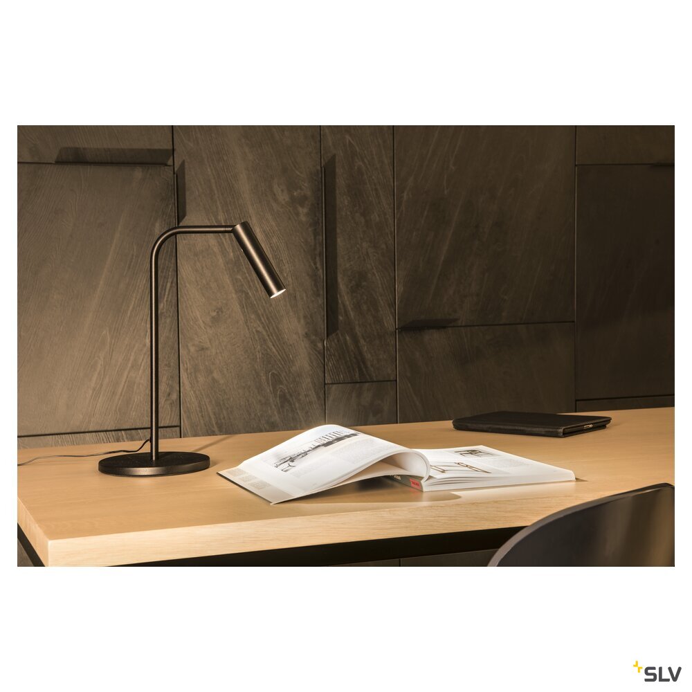 SLV KARPO TL, LED Indoor table lamp, black, 3000 K 1001461