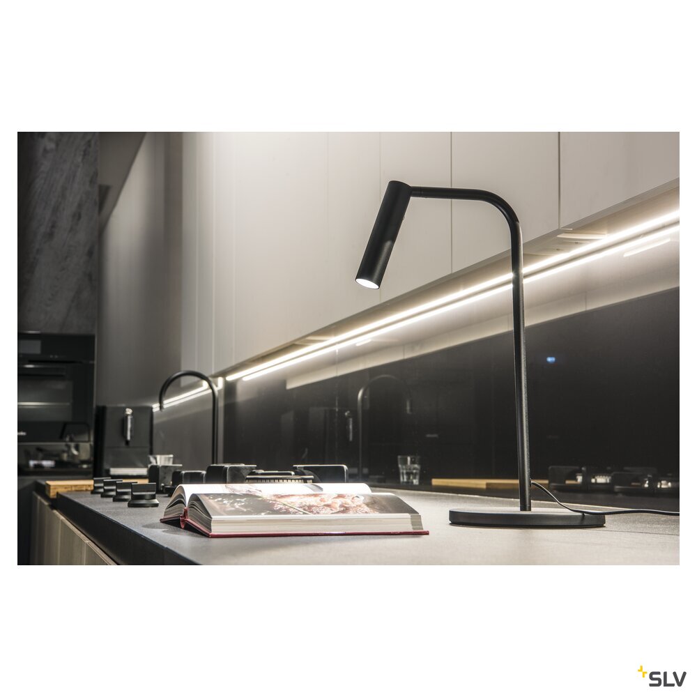 SLV KARPO TL, LED Indoor table lamp, black, 3000 K 1001461