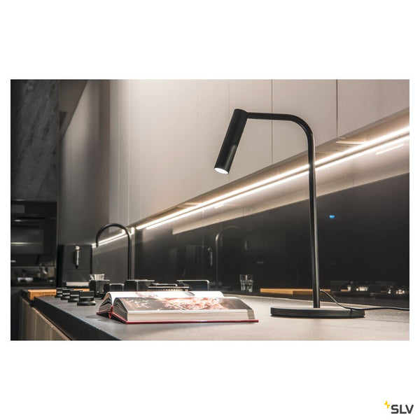 SLV KARPO TL, LED Indoor table lamp, black, 3000 K 1001461